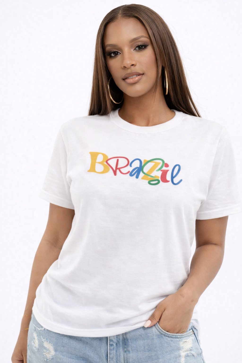 Blusa Brasil Colors