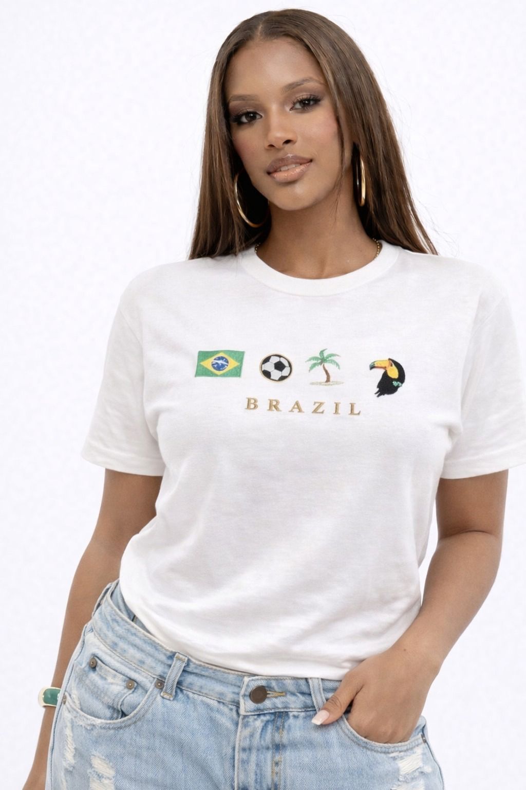 Blusa Brasil Ícones