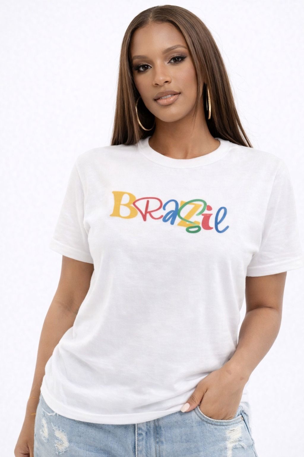 Blusa Brasil Colors